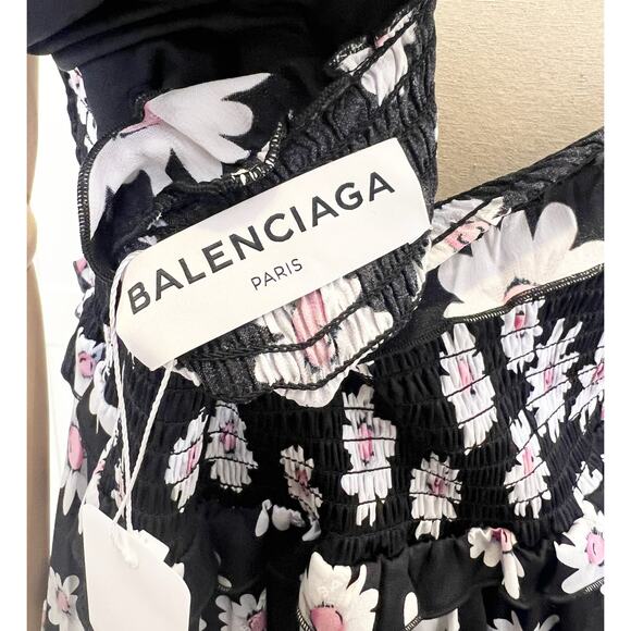 Balenciaga Silk Maxi Dress, Size 42 - Picture 11 of 11